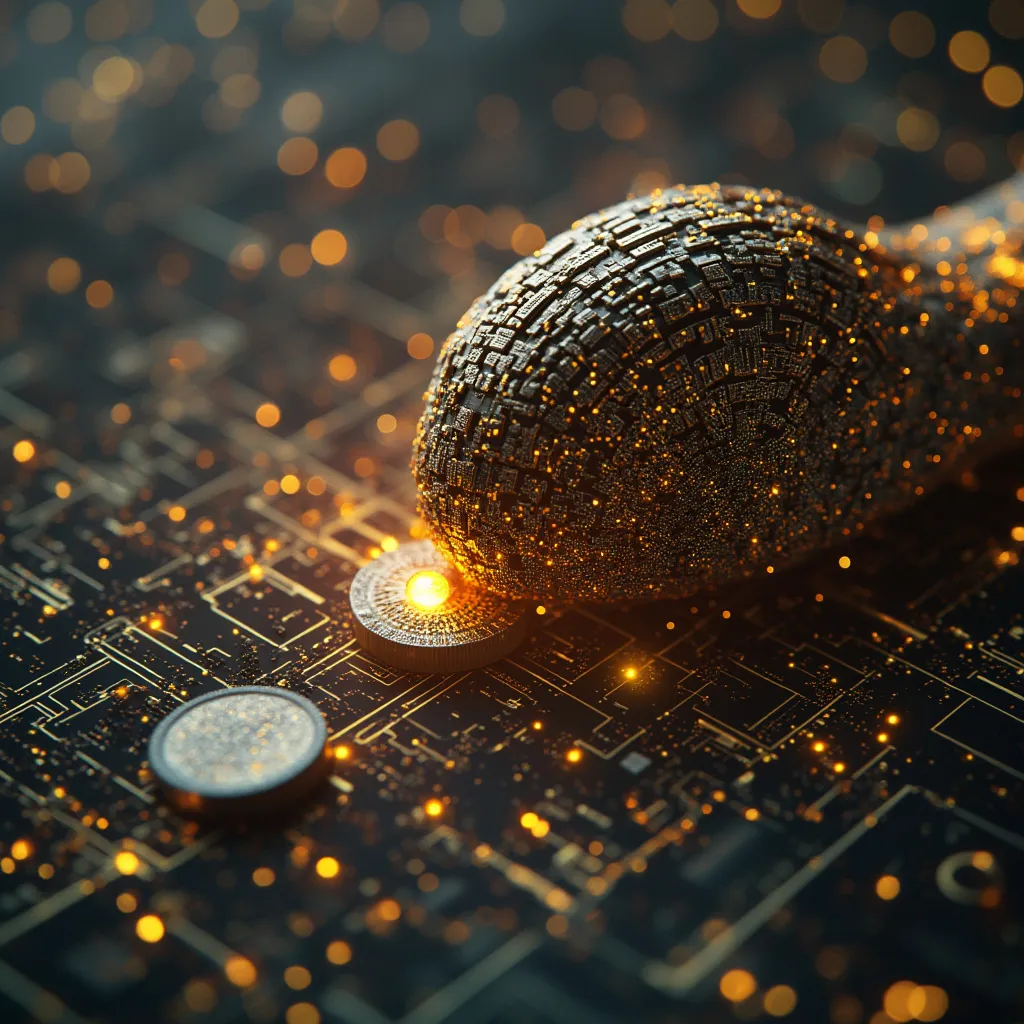 Équipe analysant des données financières avec des interfaces technologiques avancées